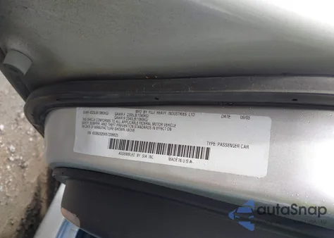 2006 Subaru Legacy 2.5I/2.5I Limited z USA, uszkodzony, nr VIN 4S3BL626X67206625